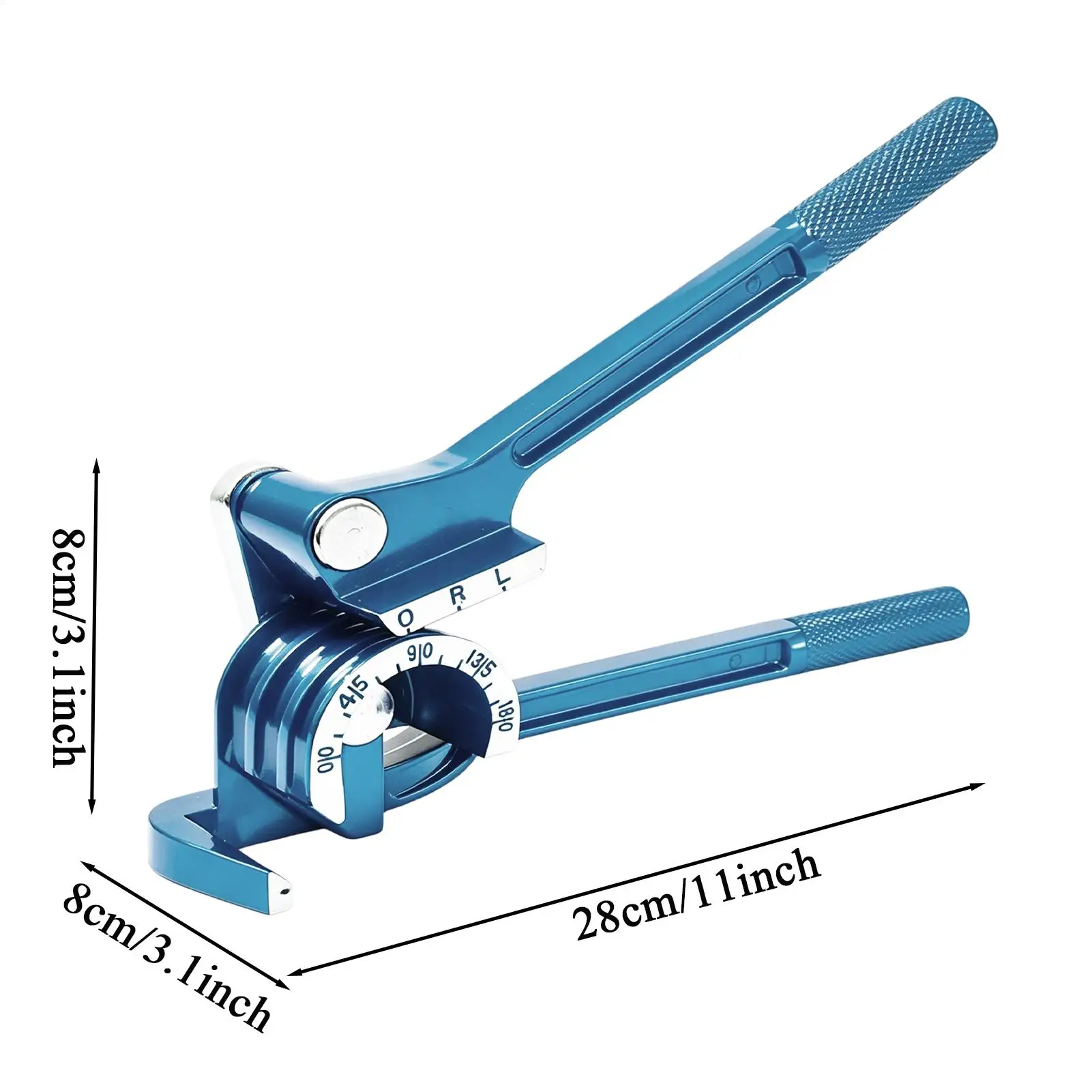 Tube Bender Copper Aluminum Tubing Tool With Ergonomic Handle Pipe Bender Tool For HVAC Air Conditioning Refrigerator Auto Home - view 6