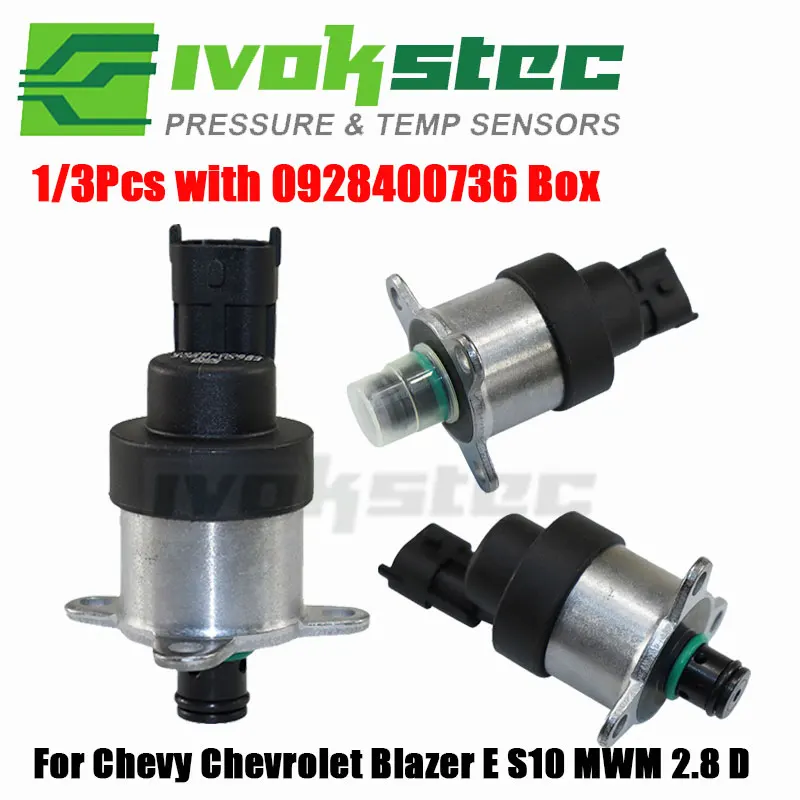

1/3Pcs 0928400736 0445010115 Fuel Injection Pressure Pump Regulator 0928400664 For Chevy Chevrolet Blazer E S10 MWM 2.8 D