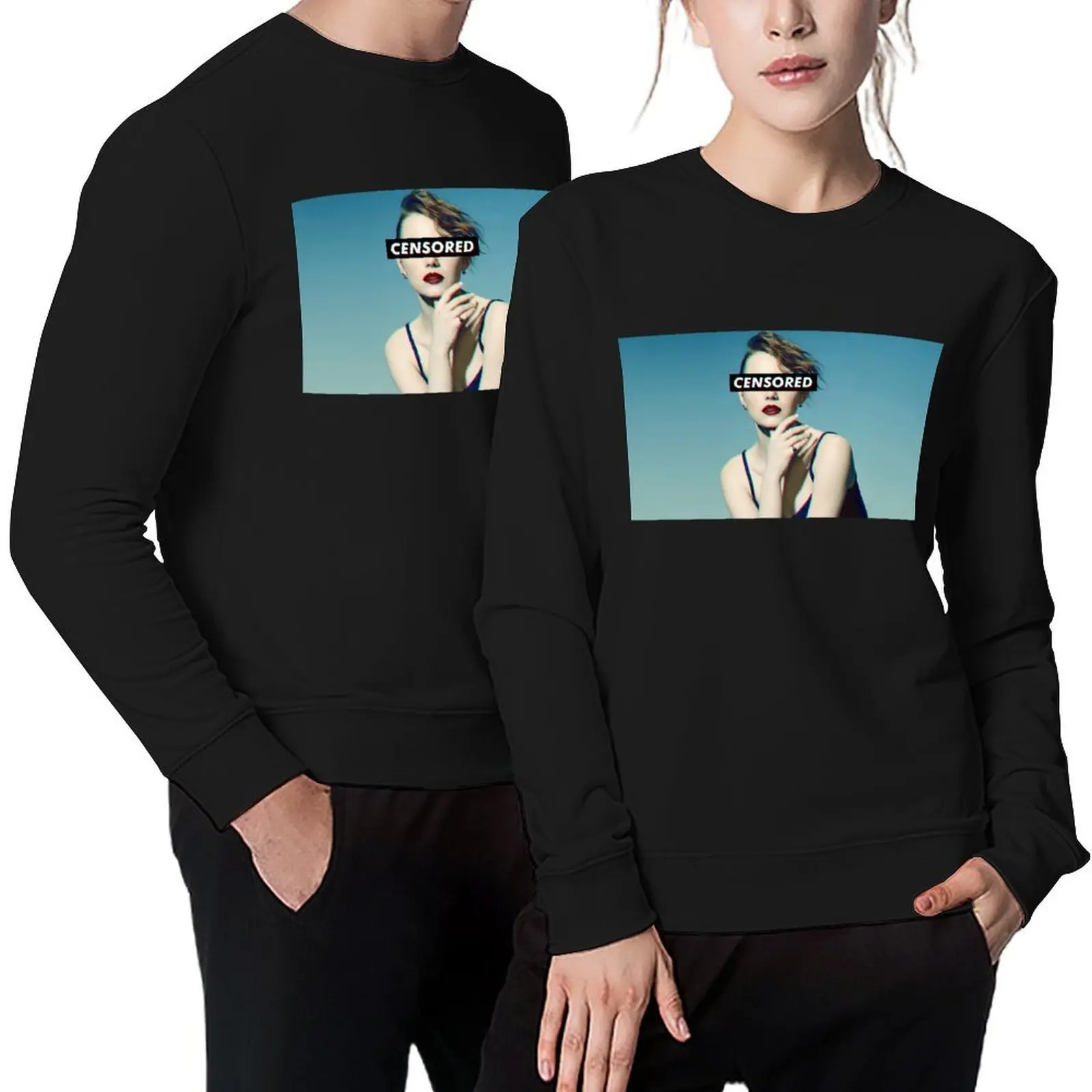 

Emma Stone Pullover clothes for men korean style clothes men's autumn clothes mens graphic sweatshirts