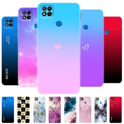 For Redmi 9C NFC Case Redmi9C Clear Fashion Soft Silicone TPU Phone Cover Fundas For Xiaomi Redmi 9C 9 C NFC Cases Bumper Coque