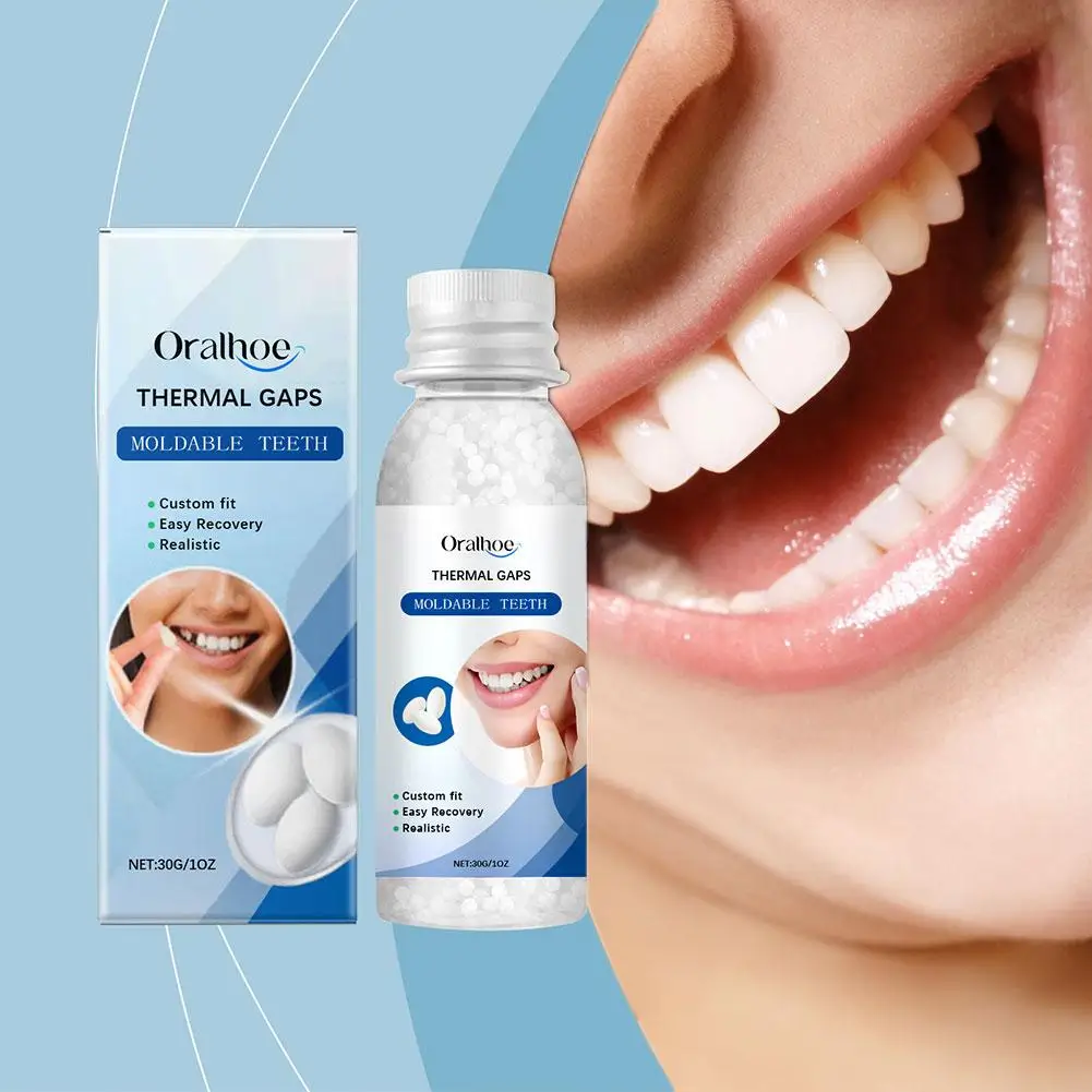 Crema adhesiva para dentaduras postizas, pegamento Dental sólido para dentaduras postizas, reparación temporal de dientes falsos para sujeción segura y pegamento de sellado de alimentos para C E0Y2