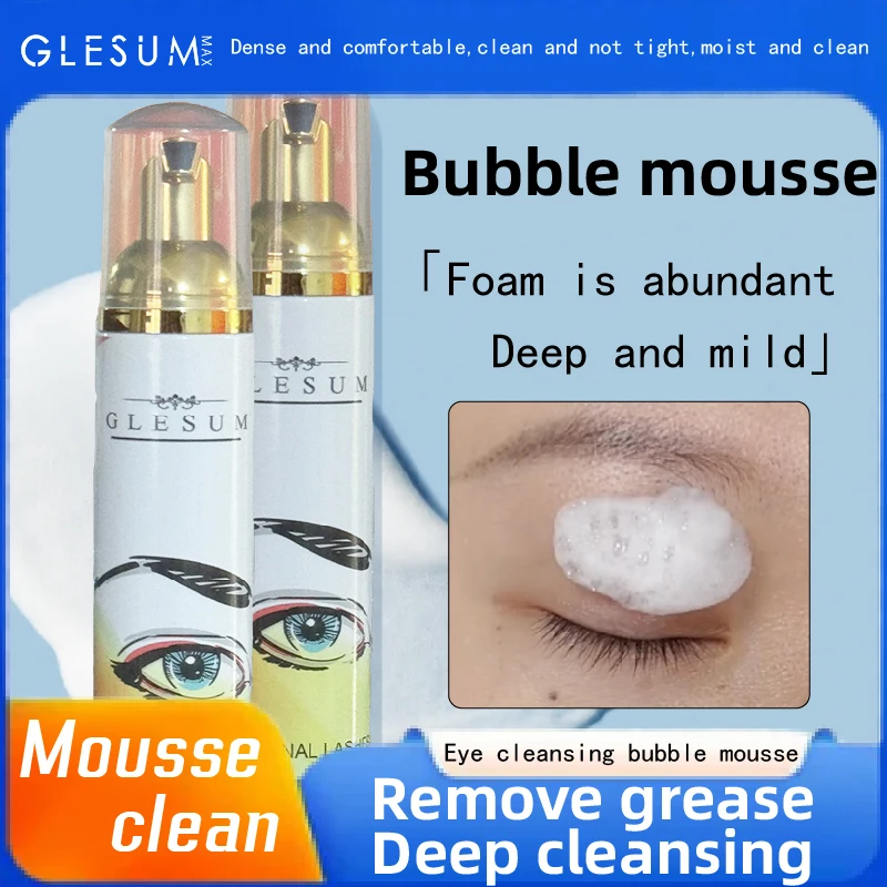 Glesum Eyelash Extension  Grafting eyelash cleaning liquid cleanser