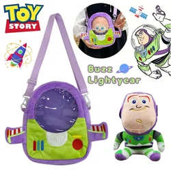 Disney Toy Story Buzz Lightyear Bag Women Cartoon Plush Shoulder Bag for Women Crossbody Bag Small Phone Purse Bolsa Feminina