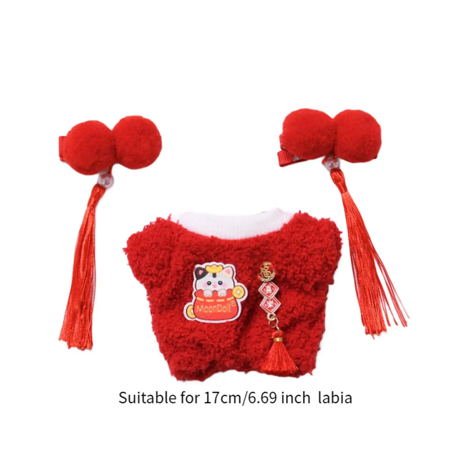 Boneca de pelúcia bodysuit moda mini traje acessório diy moda bonecas macacão roupas boneca figura de pelúcia macacão para 6.69''bonecas