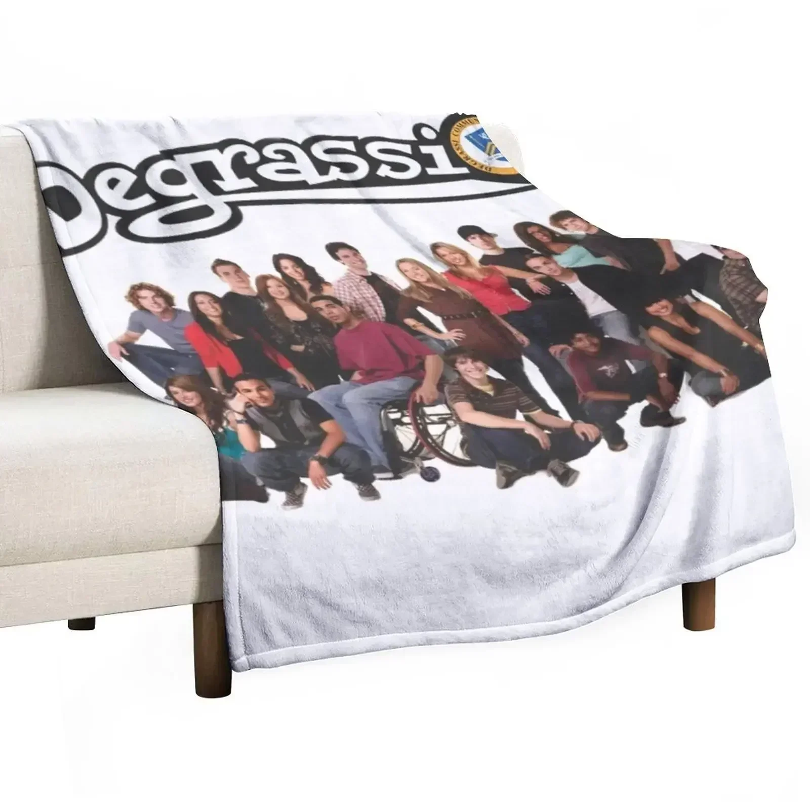 

Degrassi The Next Generation Cast Throw Blanket Cute Plaid Quilt heavy to sleep Hairys Blankets