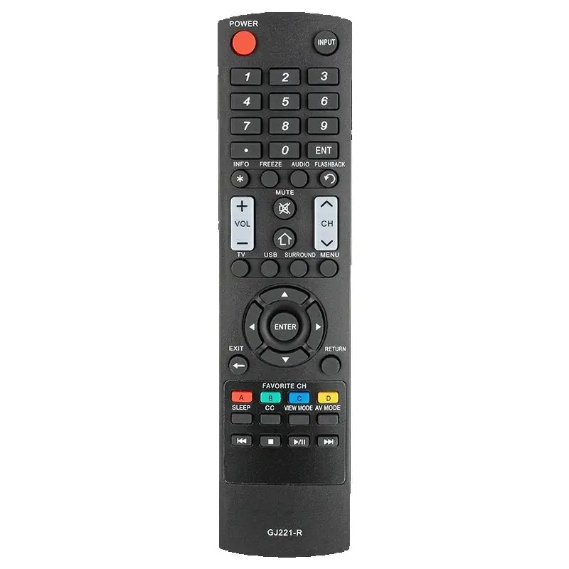 

GJ221-R For Sharp Remote Control Replacement, For Sharp TV LC55LE643U LC-55LE643U LC65LE643U LC-65LE643U