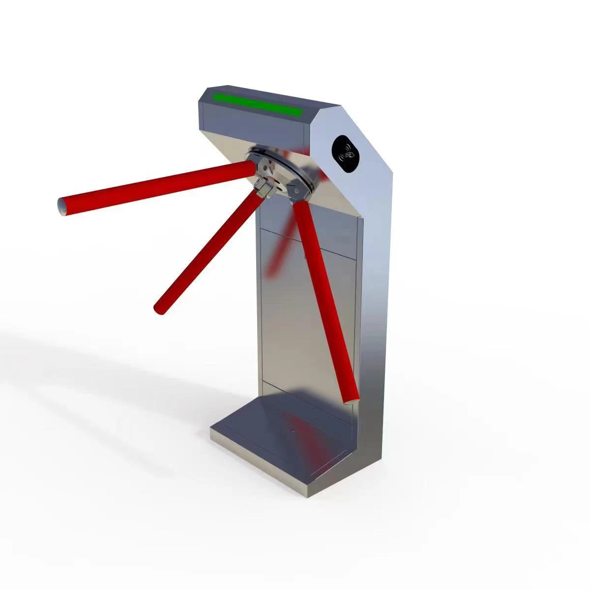 

New Design Automatic Waterproof Turnstile Mechanism RFID Card Reader Security Vertical Tripod Turnstile Gate
