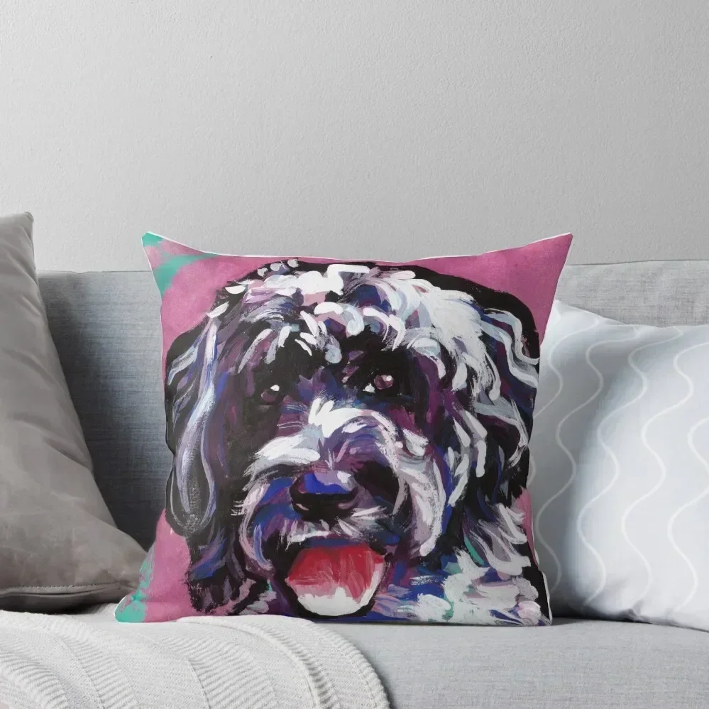 

Portuguese Water Dog Throw Pillow Pillow Cases Decorative Custom Cushion Sitting Cushion pillow