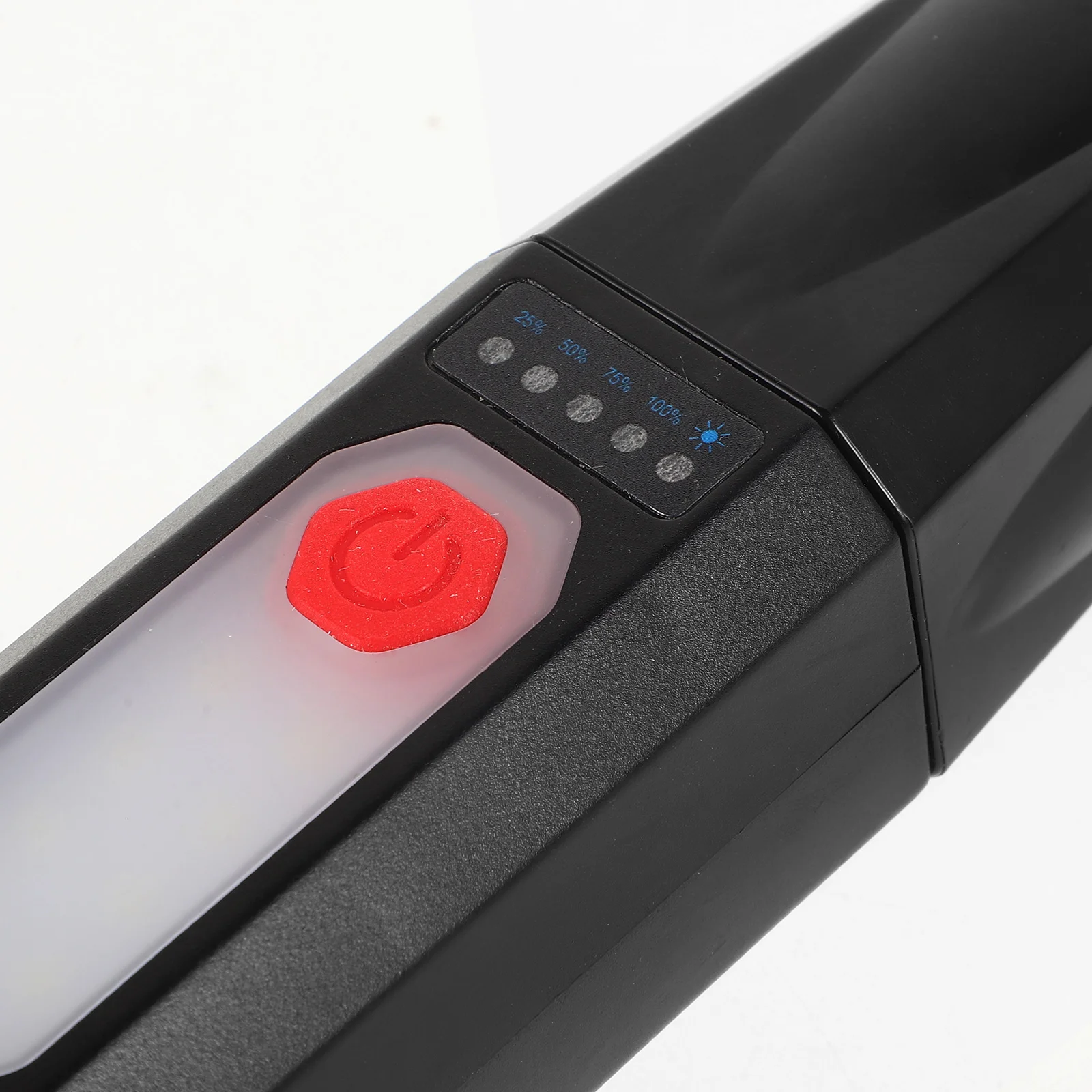 Handheld Flashlight LED Rechargeable Camping Lamp Multifunctional Lights Plastic Solar Travel Emergency