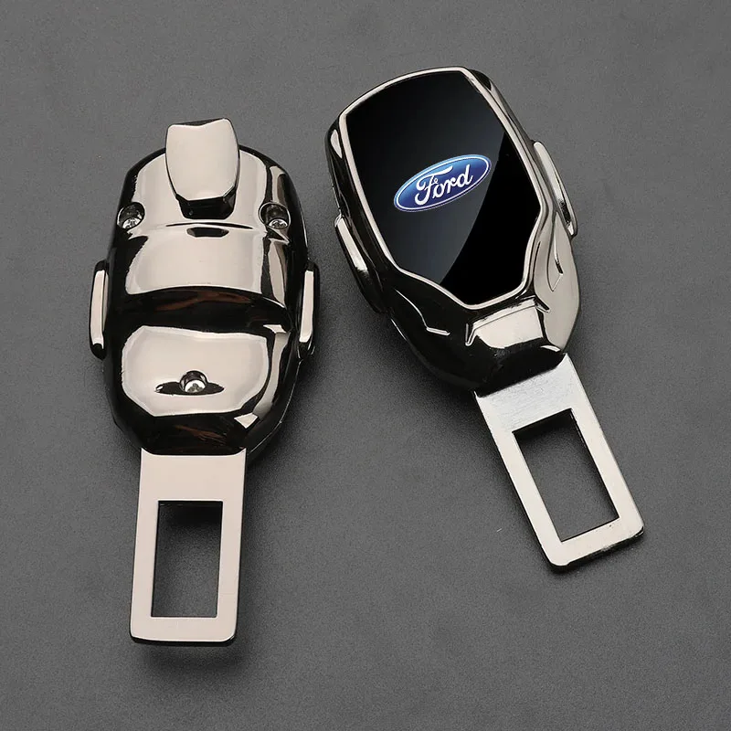 Car Seat Belt Clip Extender Seat Belt Lock Socket Extender Safety Buckle for Ford Focus ST Fiesta Ranger Mondeo Mustang Transit