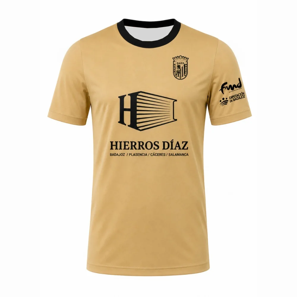 Neue Saison Badajoz 3D-Druck-Trikot Herren Sport Atmungsaktives Schnelltrocknendes Kurzarm-T-Shirt Familien-Partnerlook – Detail 4
