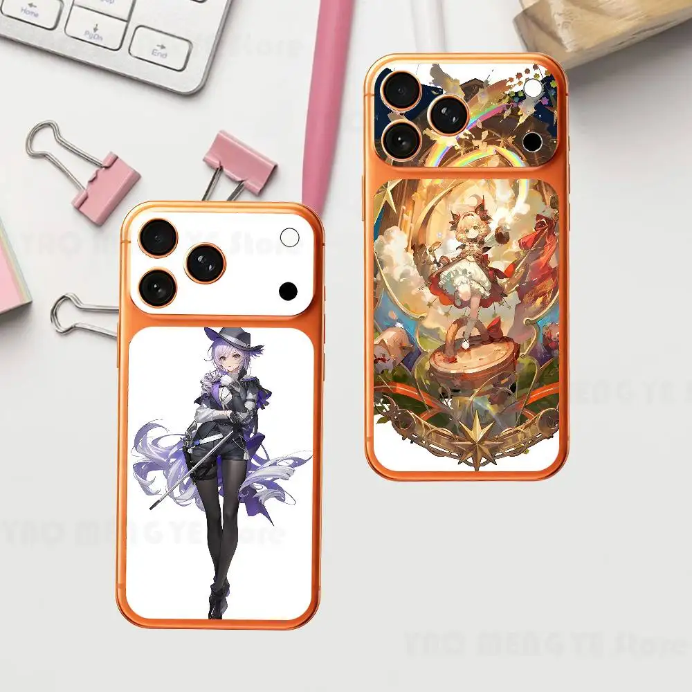 

Silver Palace Game For Iphone 17 Pro ProMax Back Protective Decorative Sticker Back Cover