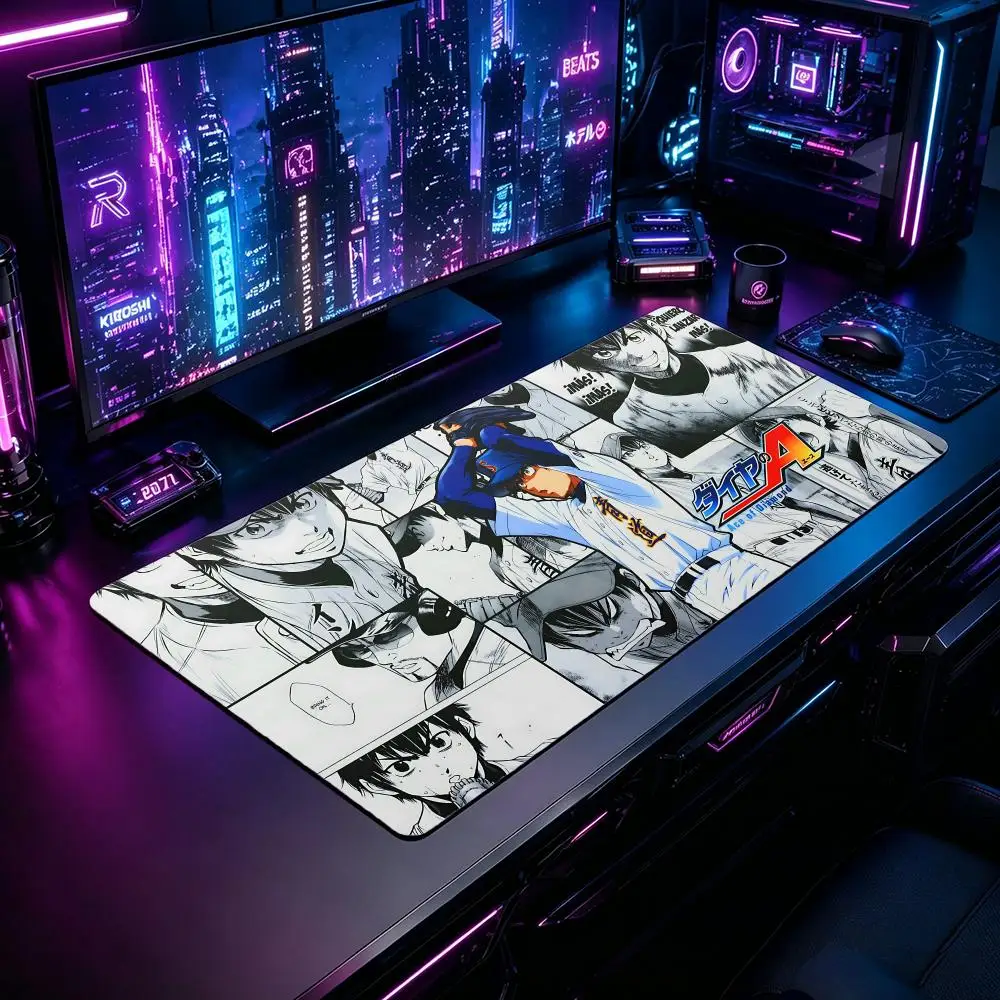 Gaming Mouse Pad AAce of Diamond Mouse Pad XXL Large Desk Mat Non-Slip Rubber Extended Mousepad for PC Laptop Setup