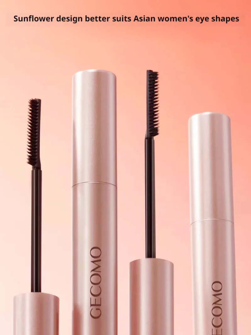 Curling mascara waterproof nonsmudged natural longlasting curling combthin thick eyelash base