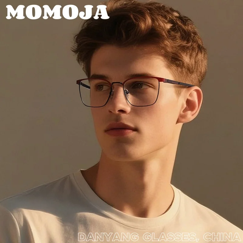 

New Men’s Small size Glasses Frame Anti Blue Vintage Eyeglass Frames Hot Popular Business Metal Customized Eye Frames 91704