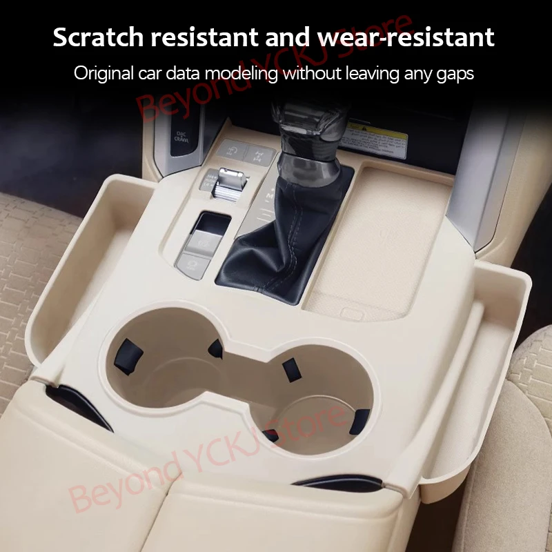 For 2022-2024 Toyota Land Cruiser 300 Central Control Silicone Storage Pad Protection Sleeve Gear Cover LC300 Left-hand Drive