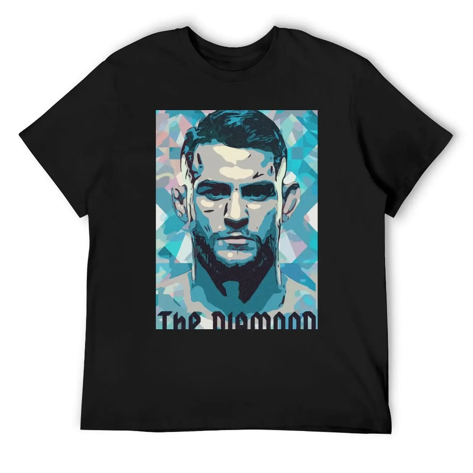 Dustin The Diamond MMA Tribute illustration T-Shirt sublime animal prinfor boys blanks oversized t shirt men