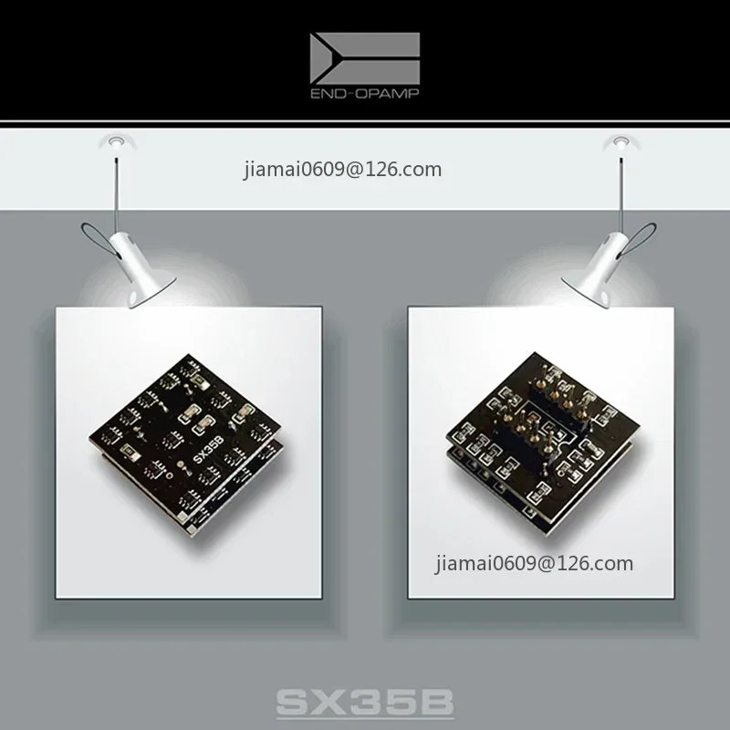 SX35B High Fidelity Discrete Dual Op-Amp Module Audiophile Audio Upgrade Replacement Amplifier Board