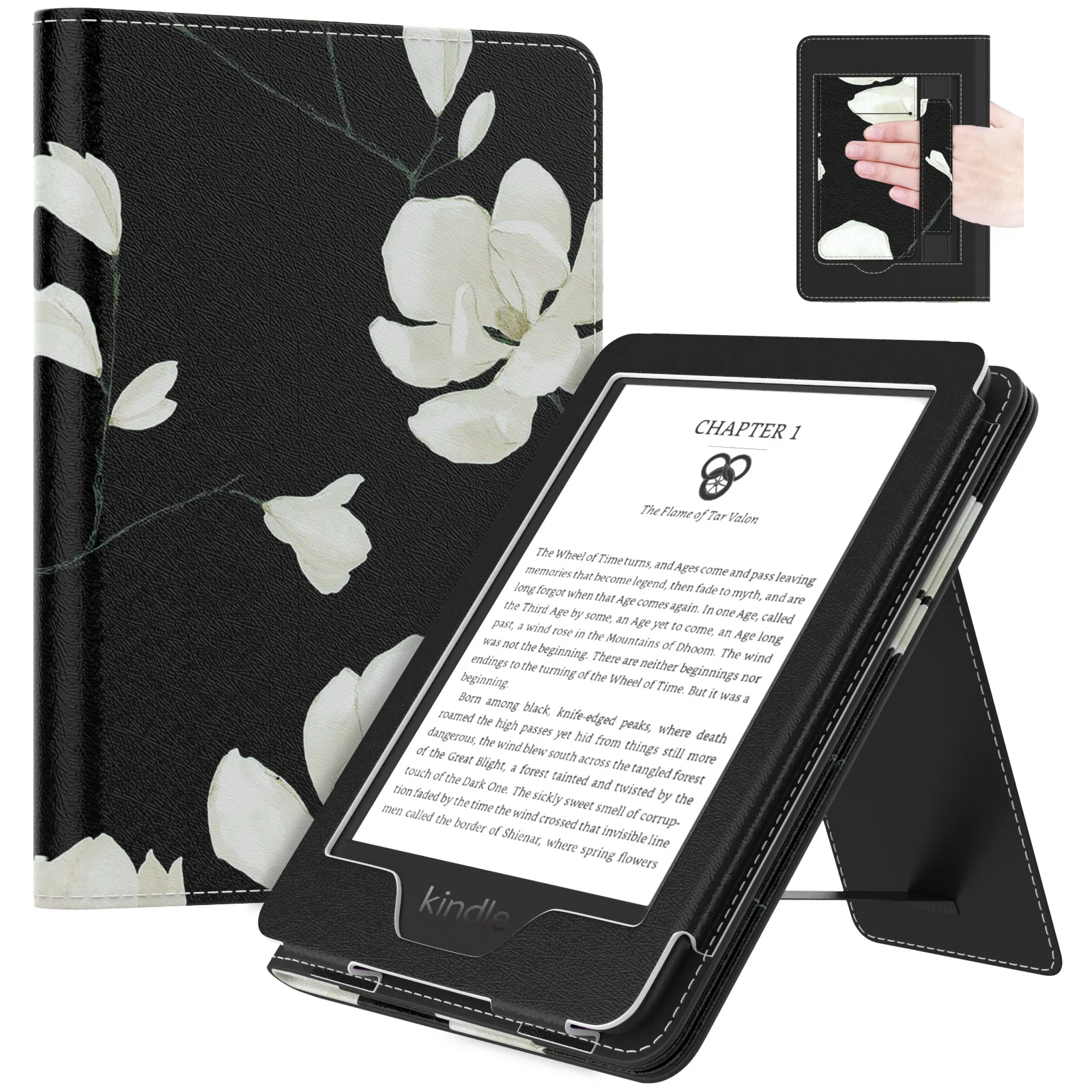 Etui MoKo na 6-calowy Kindle (11. generacji, 2022)/Kindle (10. generacji, 2019)/kindle 8. generacji, ultralekka obudowa z PU z funkcją automatycznego budzenia