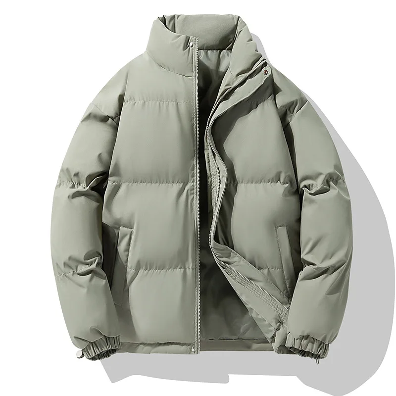 Winter Down Jacket With Logo Printed Outdoor Men's Women's Sports Camping Thick Warm Jacket