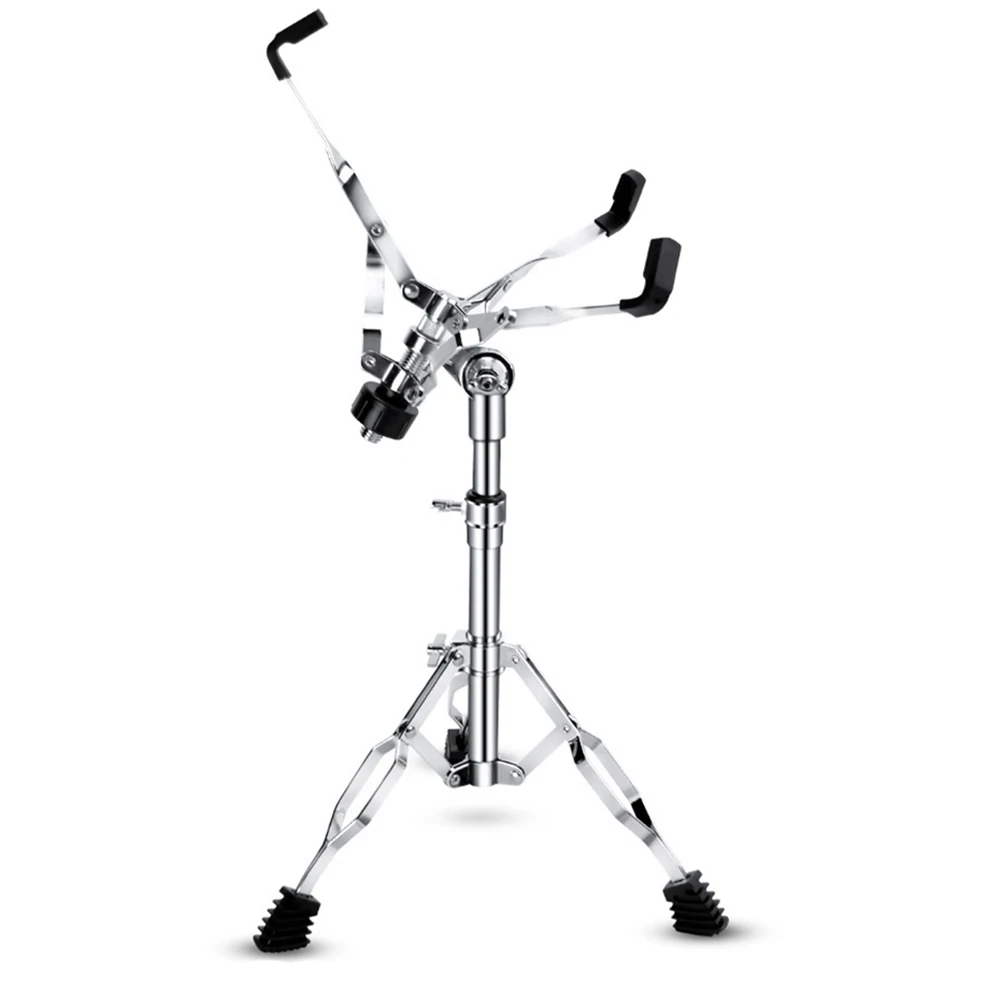 

Snare Drum Stand,Concert Snare Drum Stands Adjustable Snare Stand Double Braced for 8inch-14inch Drums,Steel Tongue