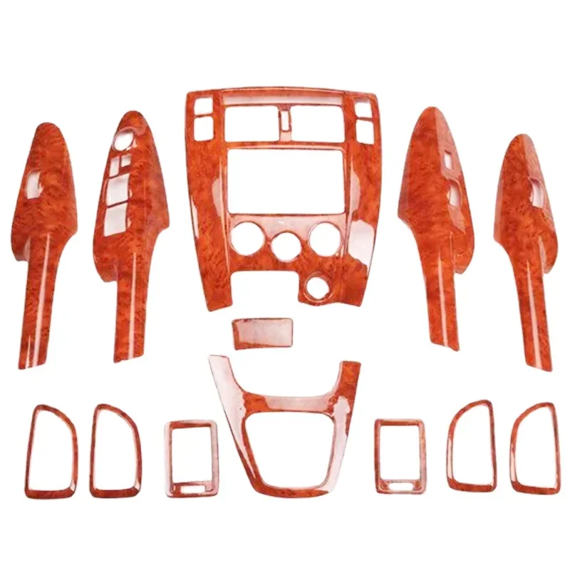 

Для Hyundai Tucson 2006, 2007, 2008, 2009, 2010, 2011, 2012, 2013, внутренняя деревянная цветная крышка панели, аксессуары для стайлинга автомобилей