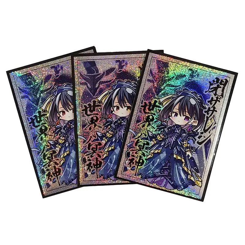 

50pcs/set Yu-Gi-OH! Underworld Goddess of the Closed World Flash Card Sleeve Anime Game Collection Card Protective Cover 63x90mm