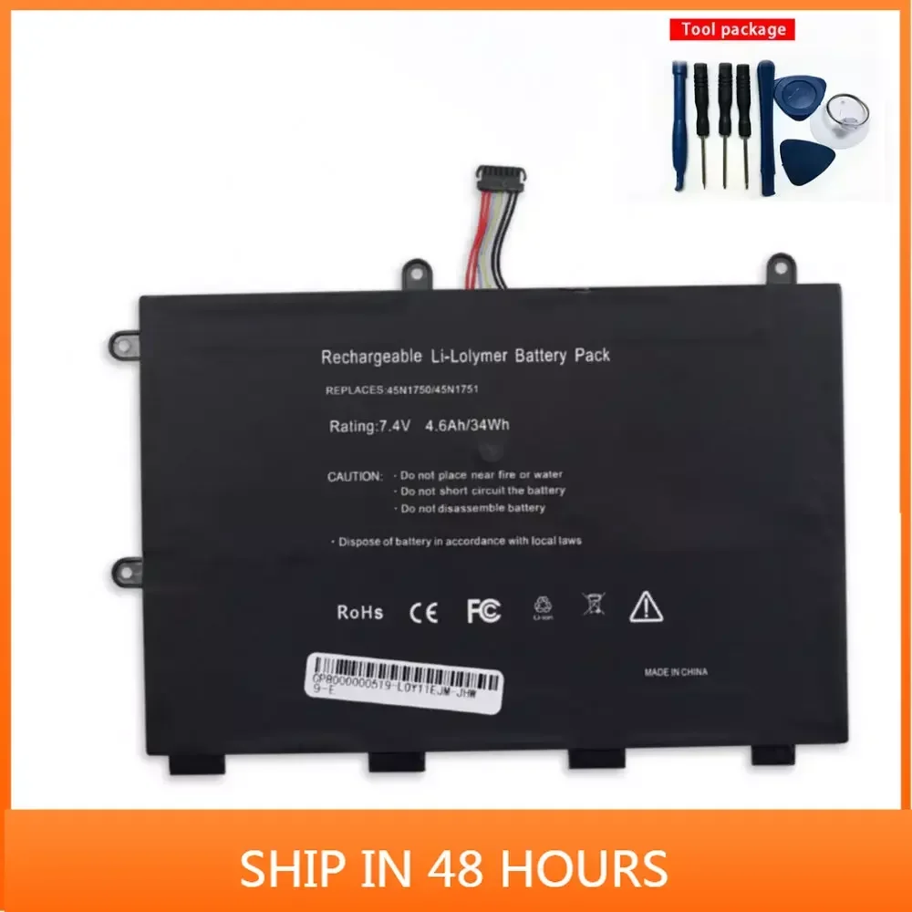 

4600mah New For Lenovo Yoga 11E 45N1750 45N1751 45N1748 45N1749 Laptop battery