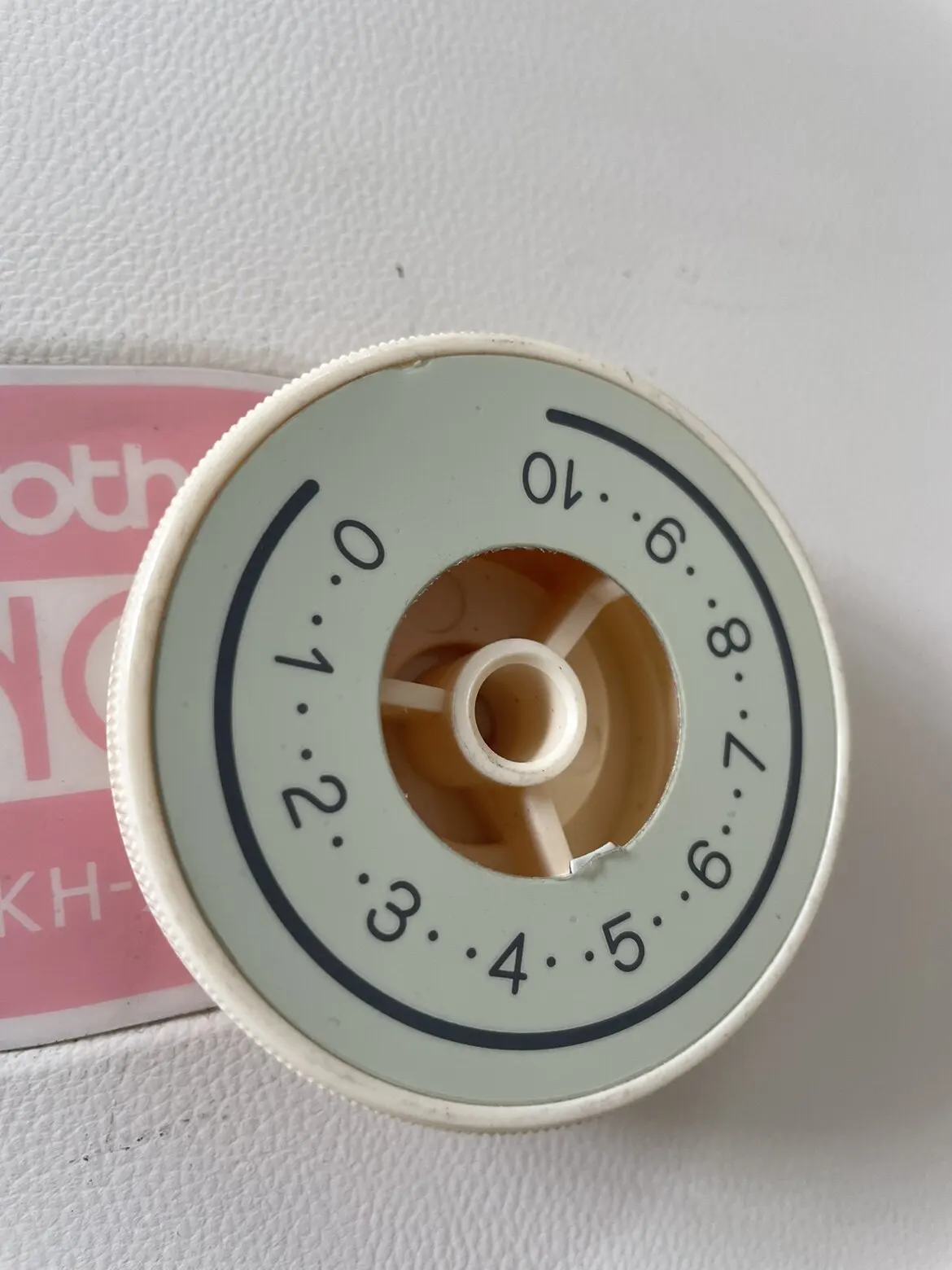 Brother Spare Parts Kh868 Density Dial Knob 0-10