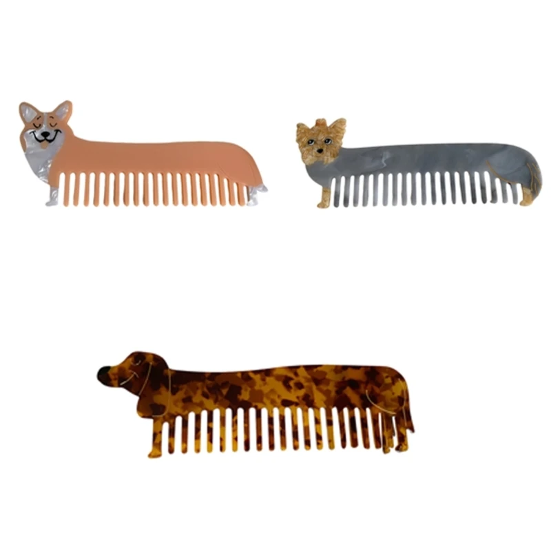 Delightful Animal Figurine Hair Brush Comb for Gentle Detangling and Styling Dropshipping