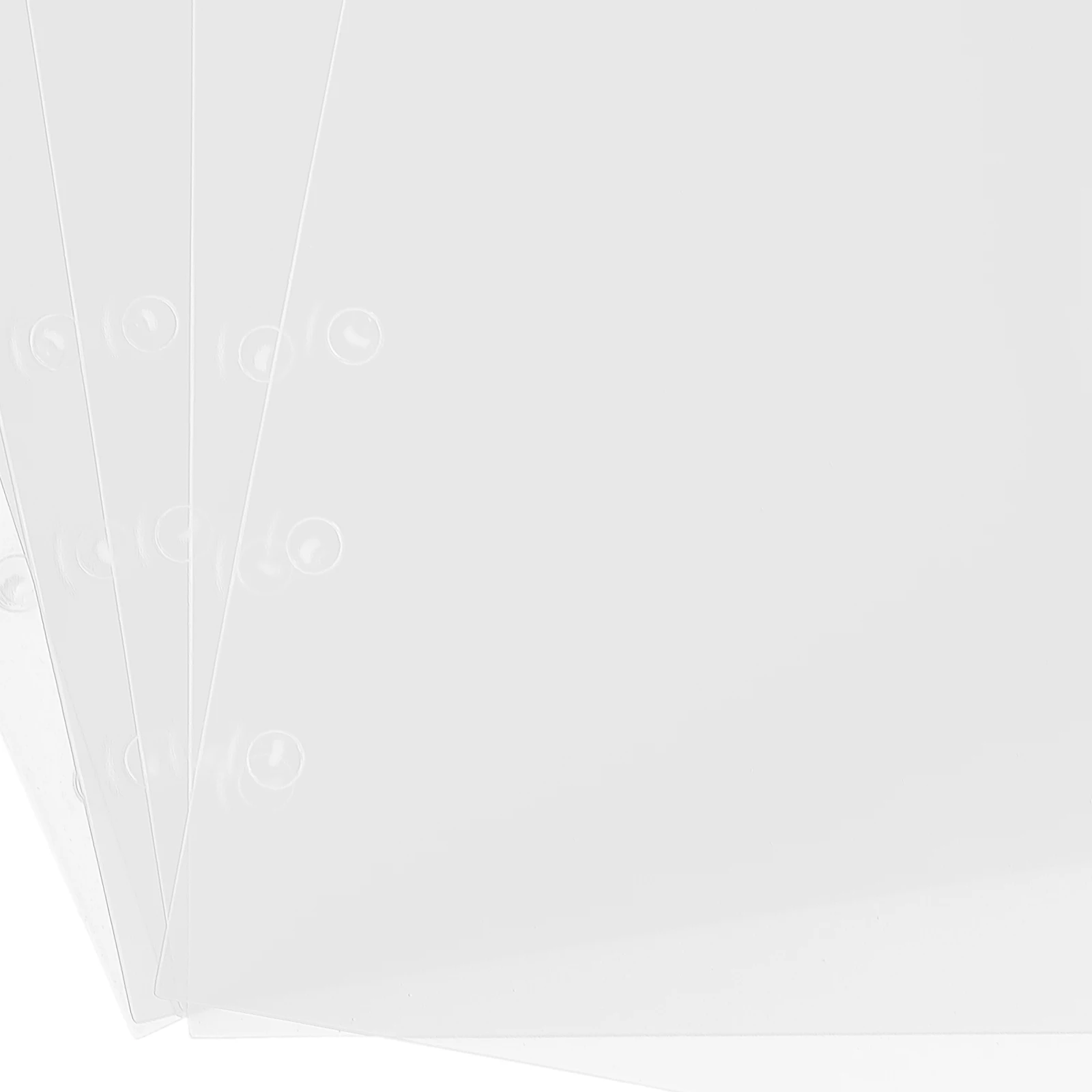 

18 Sheets Loose-leaf Divider Classification Tabs Plastic Binder Dividers Backing Plate Page with Markers Punched Index