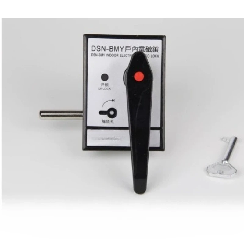 Handle Type Indoor High Voltage Electromagnetic Lock, Safety Interlock Device for Switchgear Cabinet Door