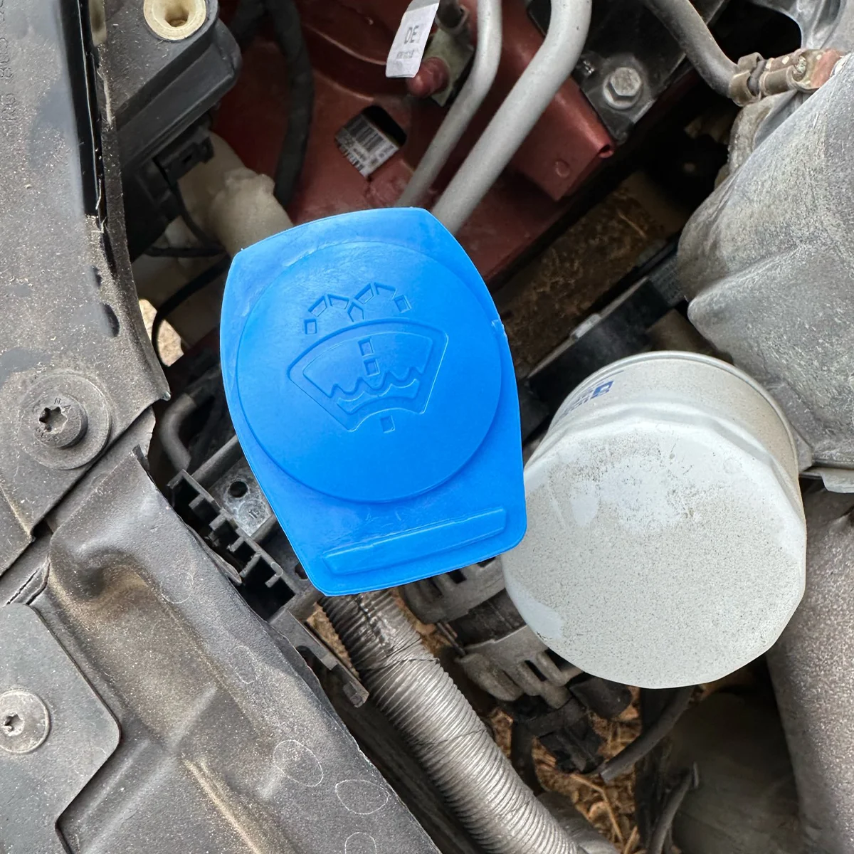 3Q0955455 Auto Scheibenwischer Waschflüssigkeit Reservoir Tankdeckel für Porsche Cayenne für VW für Audi für Seat für Skoda Octavia – Detail 6