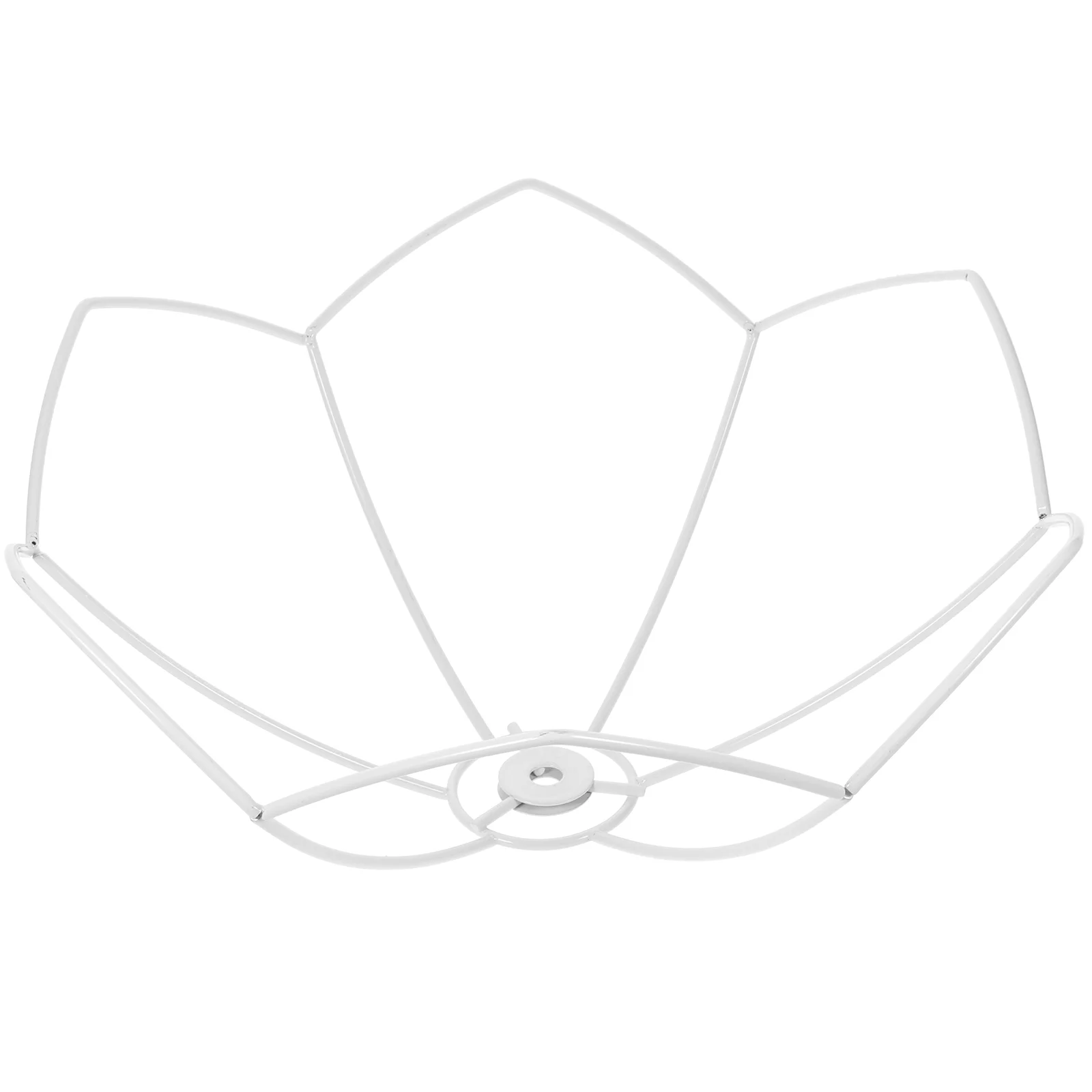 

Lamp Shade Wire Frame DIY Lamp Cover Holder Frame Tabletop Lamp Cover Bracket for Pendant Light