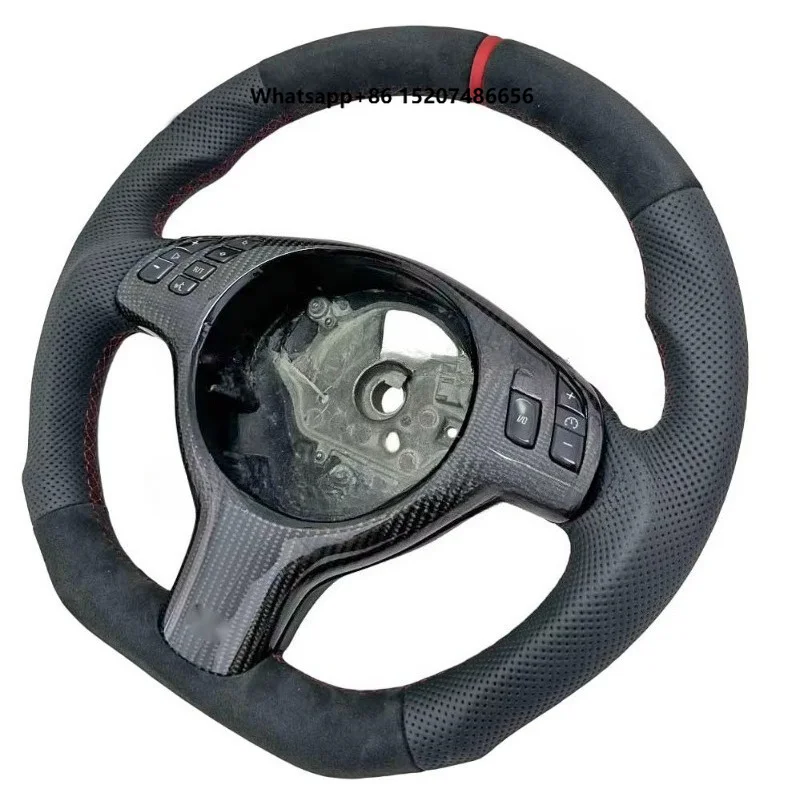 Factory Direct Wholesale Price  Carbon Fiber M Performance for E46 Car Steering Wheel