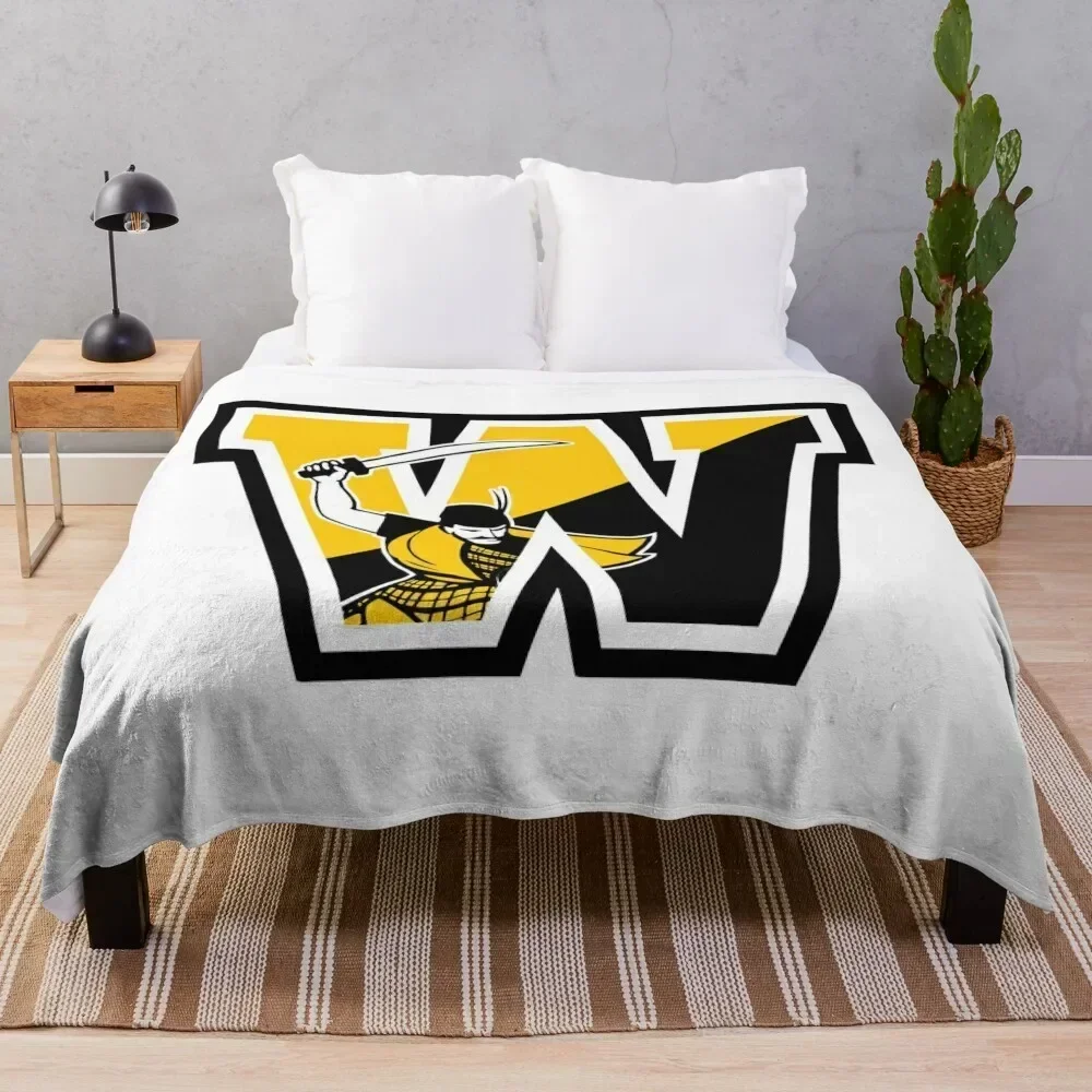 

The College of Wooster fighting scots Throw Blanket Soft Sherpa Fleece Warm Blanket for Winter
