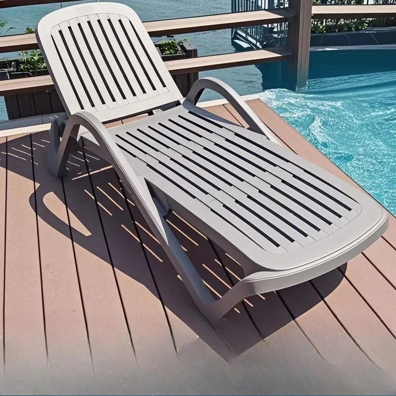 Factory Direct 2026 Top YXY sedia da spiaggia pieghevole per esterni hot spring hotel piscina all'aperto poltrona da piscina per