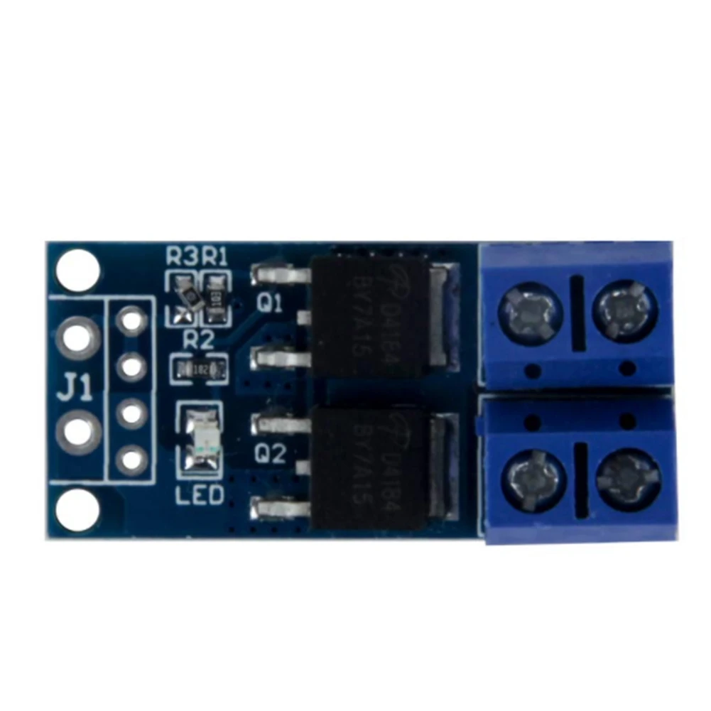 5PCS 15A 400W DC 5V-36V Dual High-Power Dust Collector MOS FET Trigger Switch Drive Module MOS Transistor Drive Module