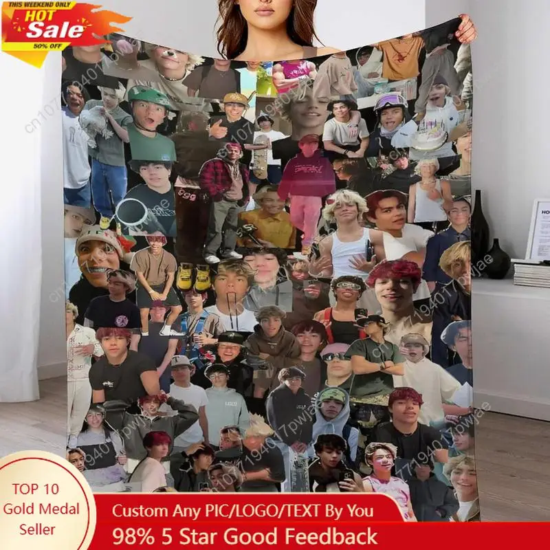 

Malachi Barton Blanket Anti-Static Blanket Soft and Malachi Funny Barton Bedding Art Fleece Poster Flag Tapestry Custom Blankets