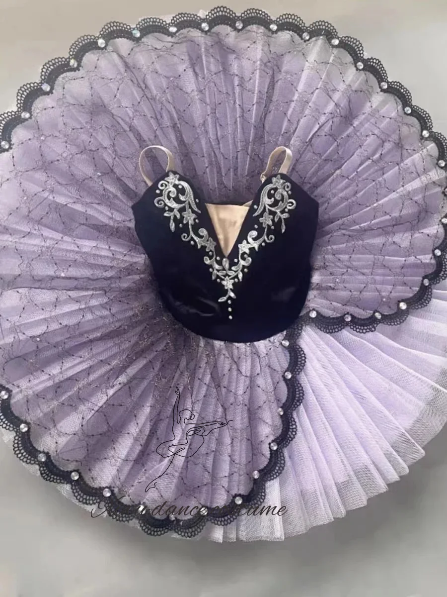 Профессиональный высококачественный балетный костюм на заказ, высококачественное балетное платье для соревнований