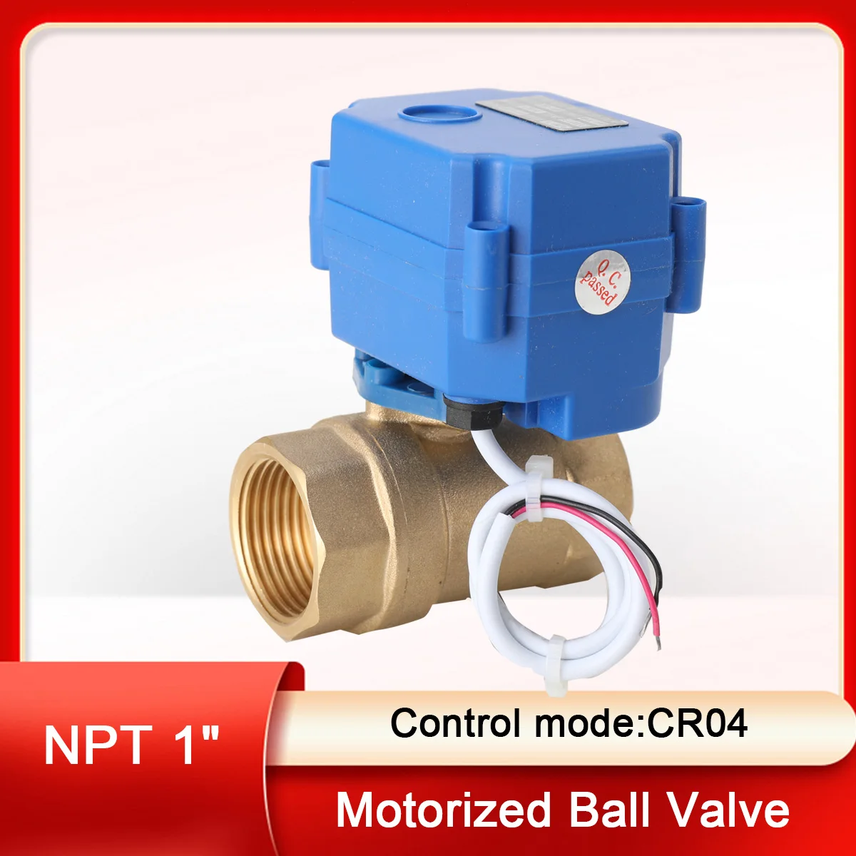 Motorized Ball Valve NPT 1