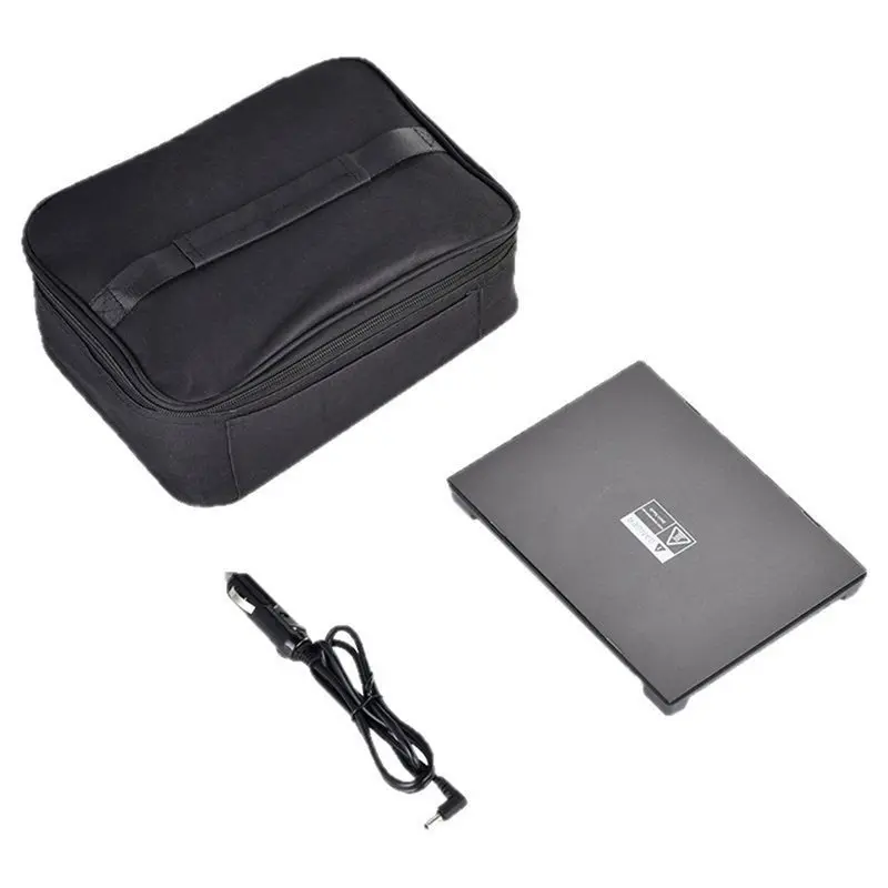 

Термосумка ABBK-Car с усиленным утеплением и алюминиевой подкладкой для горячих блюд, удобная конструкция для переноски, вилка стандарта США