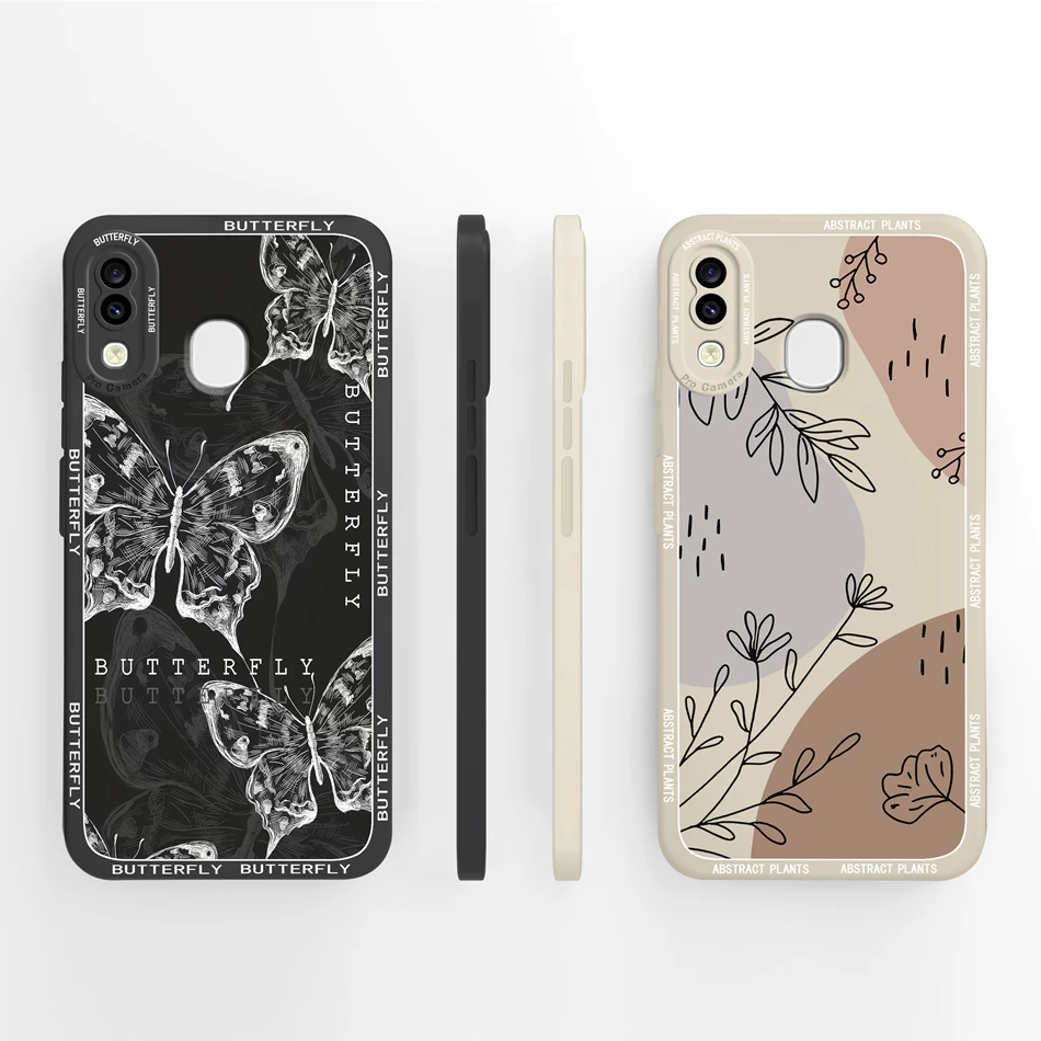 For Samsung Galaxy A30 A30S Case Boutique Soft Liquid Silicone Full Protection Phone Cases For Samsung A 30 Back Cover Protector
