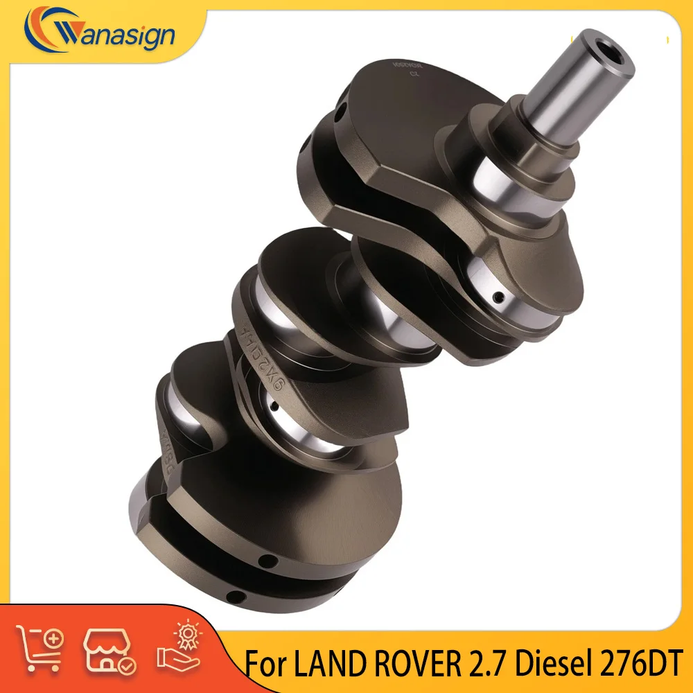 Engine Parts Rebuild Crankshaft Fit 2.7 L V6 Diesel 276DT For JAGUAR LAND ROVER RANGE ROVER SPORT 2.7L LR010297