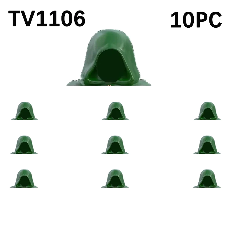 10PC TV6214 Building Block Figurine Set, Statue Building Kit TV6215, Statue Assemble TV6213 Figurine Model for Kids Room Decor