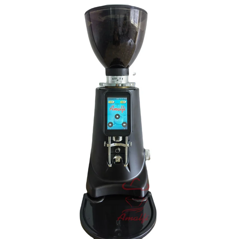 

AF74 Touch Screen Coffee Grinder Stainless Steel 74mm Commercial Coffee Grinder Mill Cafe Electric Grinder Machine