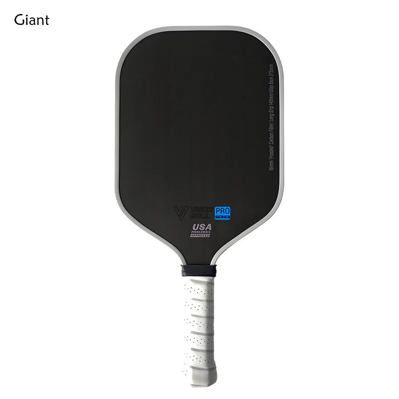 

Pickleball Paddle Brand Good Quality Frosted 3K Carbon Fiber Surface 16MM PP Honeycomb Core Aggressive Paddle Enhanced Control