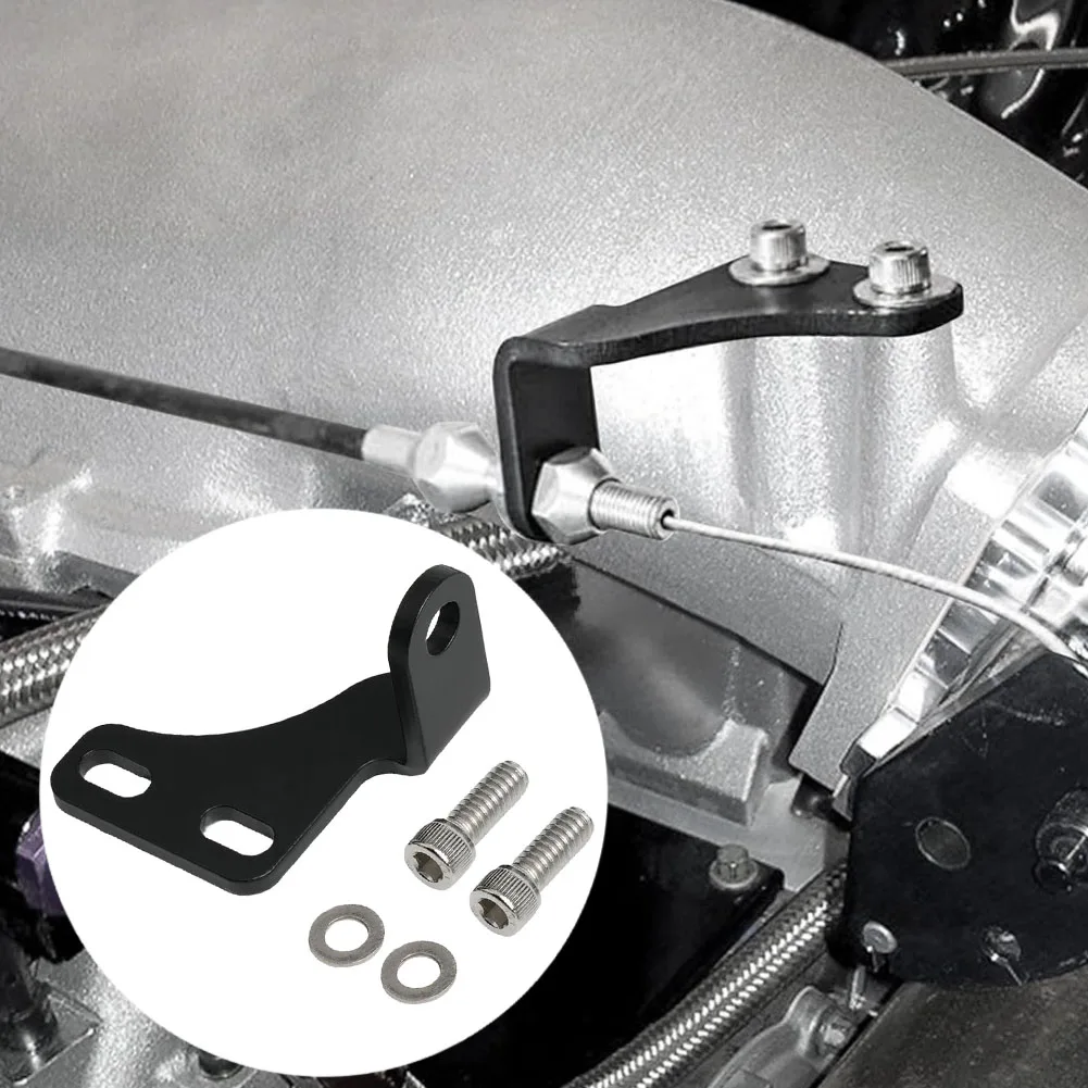 การตั้งค่าโครงการที่ง่ายดาย ขายึดอะโนไดซ์สีดำ สายคันเร่ง 36 นิ้ว ความน่าดึงดูดที่สวยงาม การควบคุมคันเร่งที่ได้รับการปรับปรุง