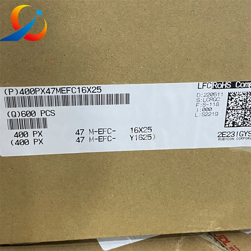 10PCS PX 400V47UF Volume 16X25MM Rubycon Electrolytic Capacitors 400PX47MEFC16X25 47UF 400V NEW