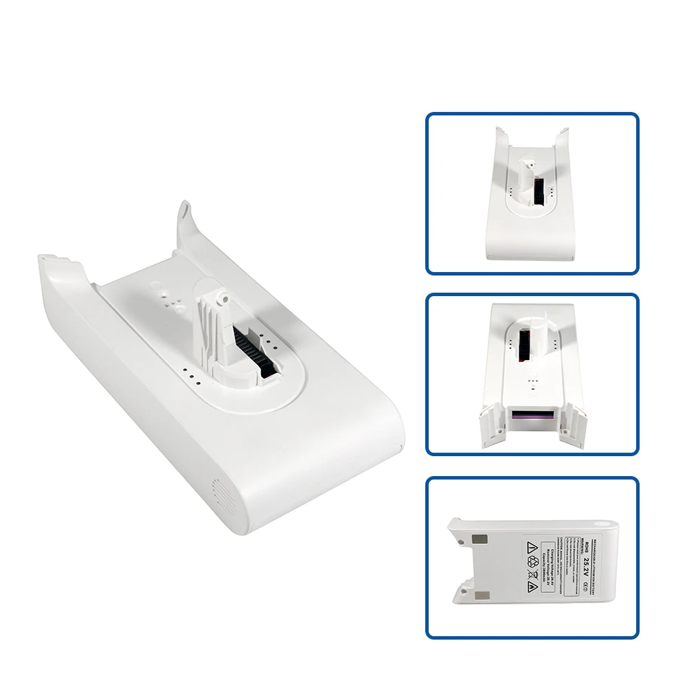 

New 25.2V 2000mAh 2.0Ah Battery Pack， For Xiaomi Mijia K10 Handheld Cordless Vacuum Cleaner LI-ion Rechargeable Battery